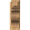 Ekena Millwork Funston Rough Sawn Craftsman Outlooker, Western Red Cedar, 8"W x 22"D x 22"H OUT08X22X22FST04RWR - alternate 3
